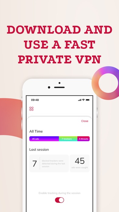 SecureTour VPN & Browser Screenshot