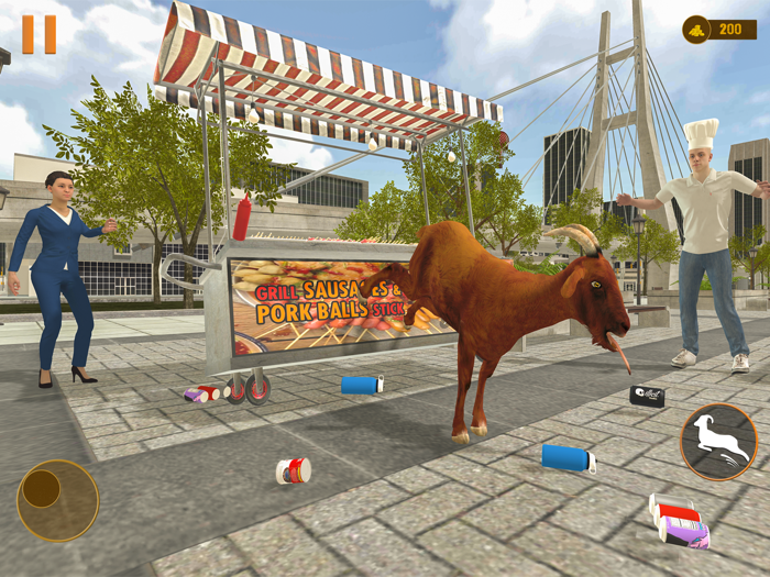 Goat Rampage Wild Simulator