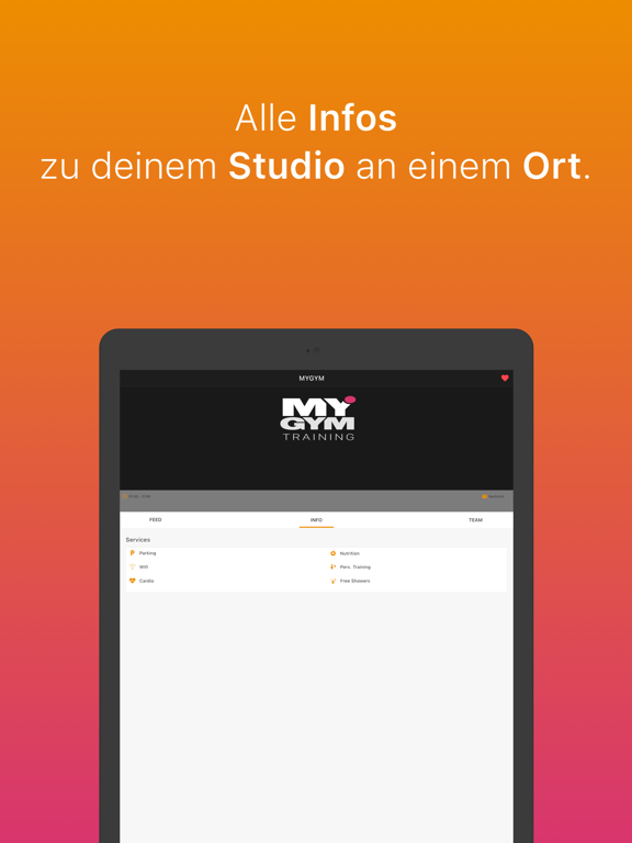Screenshot #6 pour MYGYM Training AT