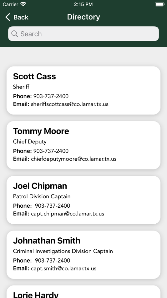 #3. Lamar County Sheriff TX (iOS) 由: Lamar County Sheriff's Office