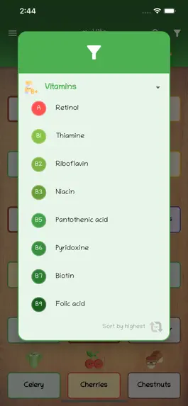 Game screenshot myVita: Plant based diet hack