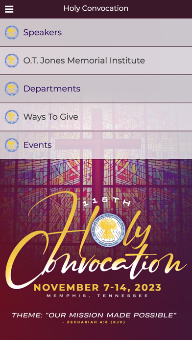 COGIC Screenshot