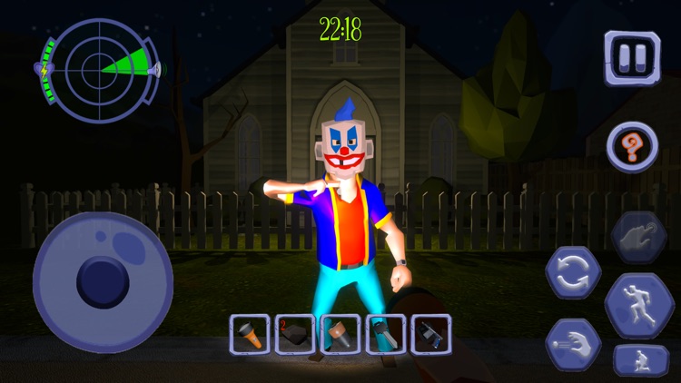 Scary Clown Man Neighbor screenshot-3