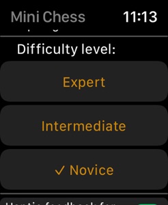 Mini Chess on Watch screenshot #6 for Apple Watch