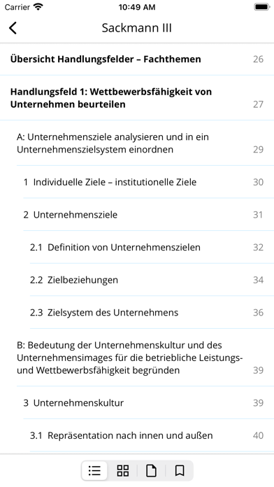 Sackmann digital Screenshot