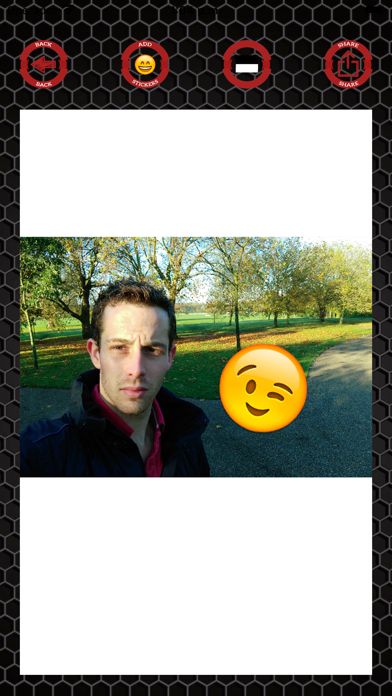 Emoji stickers to photos Screenshot