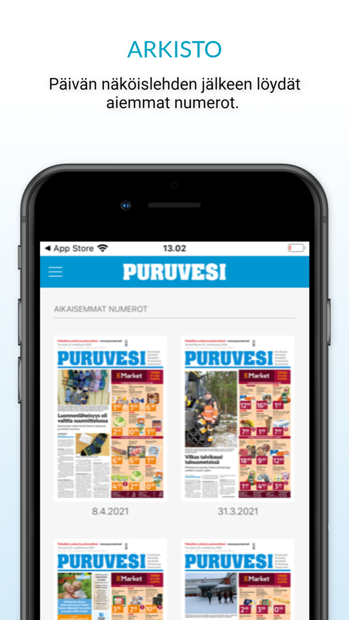 Puruvesi päivän lehti