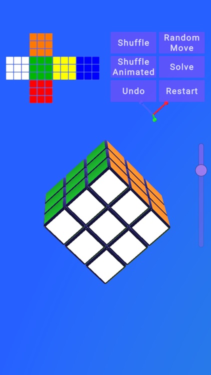 Magic Cube Puzzle Simulator