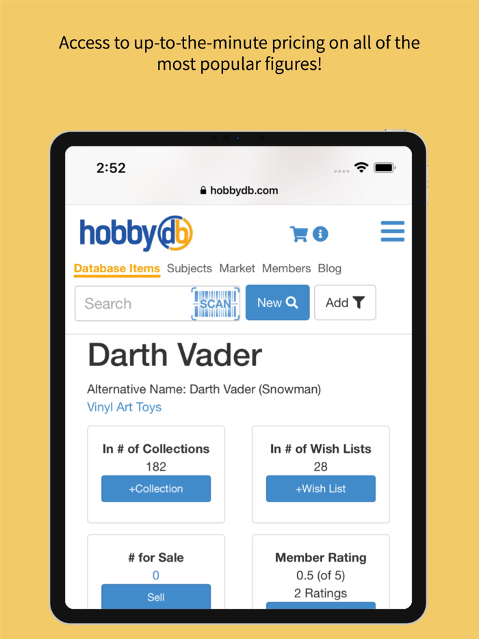 hobbyDB Funko Cars and Figures
