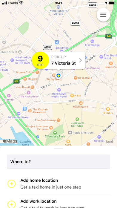 Britannia Taxis Screenshot