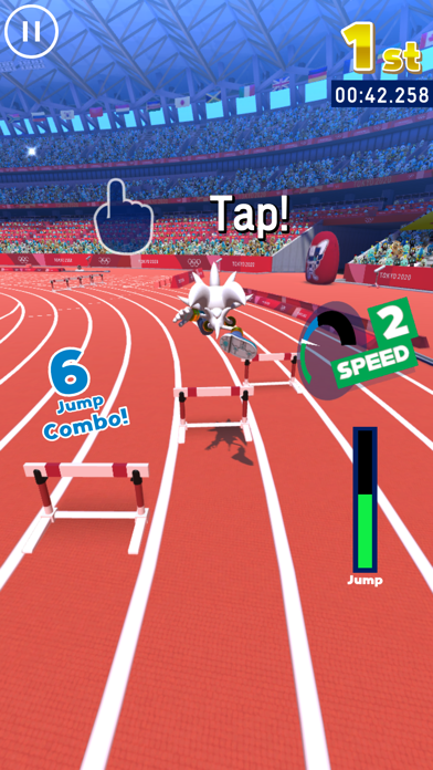 Sonic at the Olympic Games. Screenshot