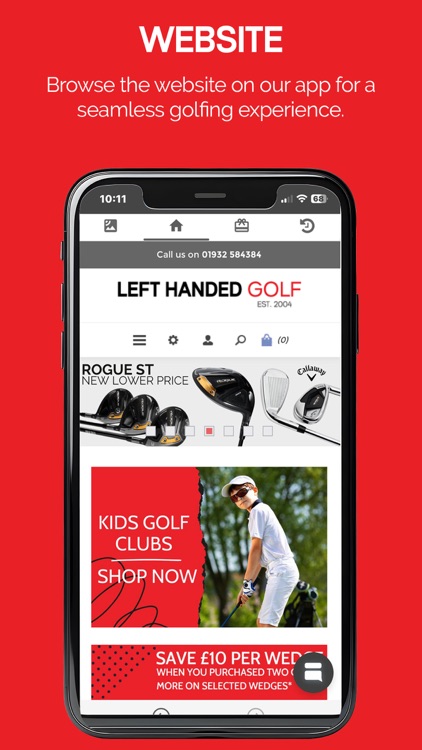 Left Handed Golf