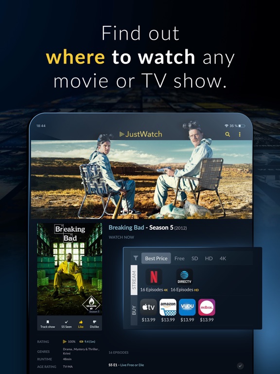 JustWatch - Movies & TV Showsのおすすめ画像4