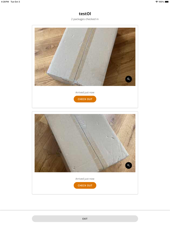 Greetly · Digital Mailroom iPad screenshot 5 - Business app
