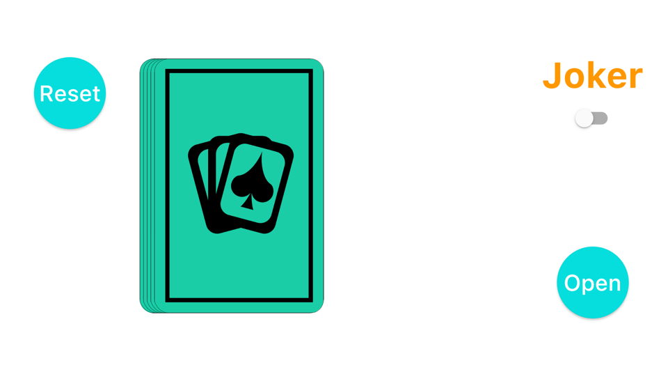 #1. Playing cards -simple- (iOS) 由: yuya kanbetsunawa