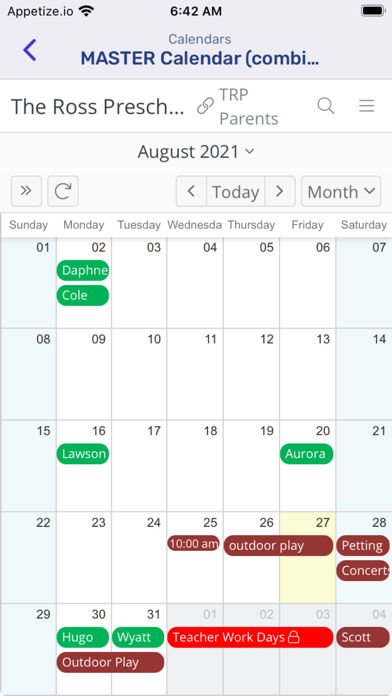 TRPFamilies Screenshot