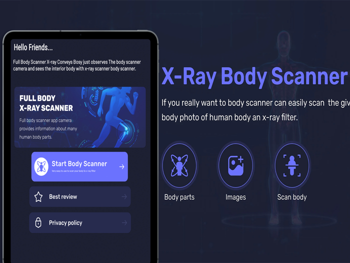 Xray Scanner Body App