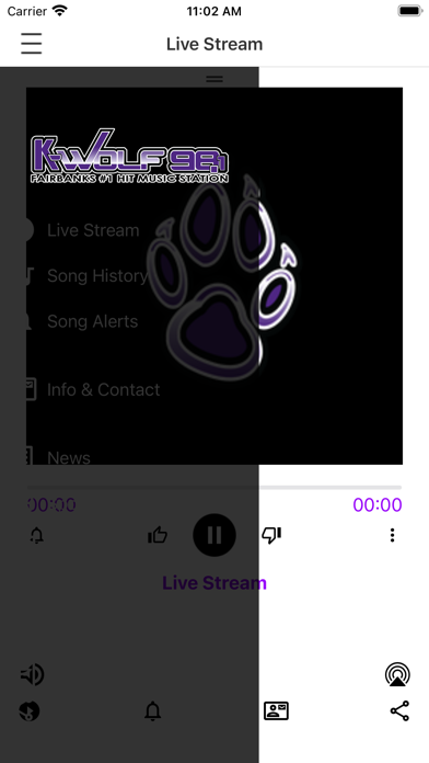 Kwolf 98.1FM Screenshot