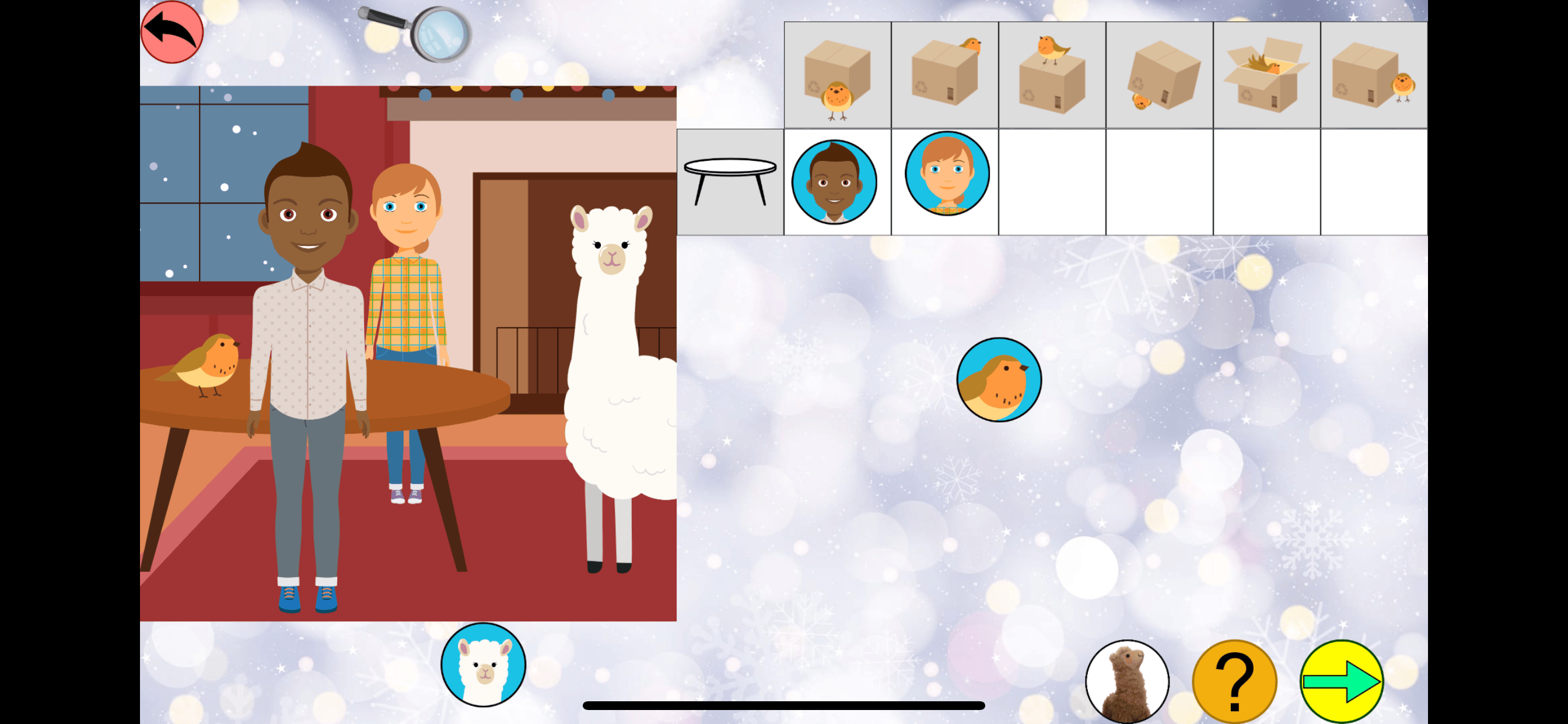 Tableaux du lama