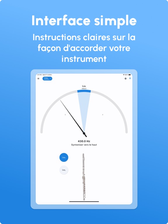 Screenshot #5 pour Accordeur de Flûte - LikeTones