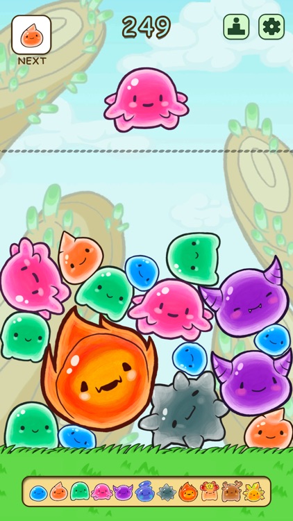 Slimefall (MergeSlime)