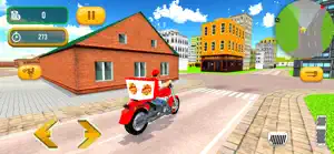 Pizza Delivery Boy Bike Game screenshot #2 for iPhone