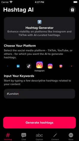 Game screenshot Hashtags Generator mod apk