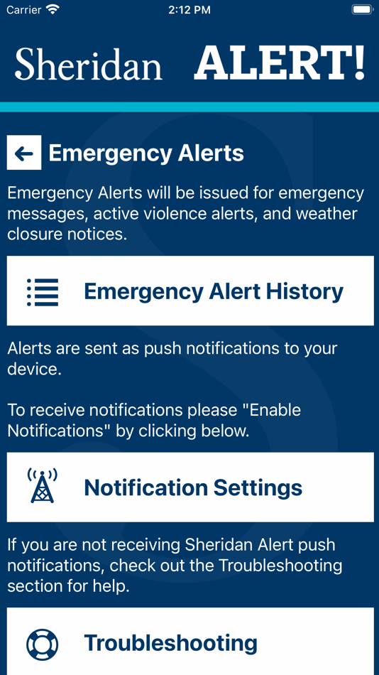 #2. Sheridan Alert (iOS) 由: Sheridan College Institute of Technology and Advanced Learning