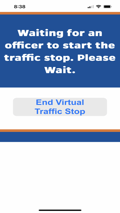 Virtual Traffic Stop Screenshot
