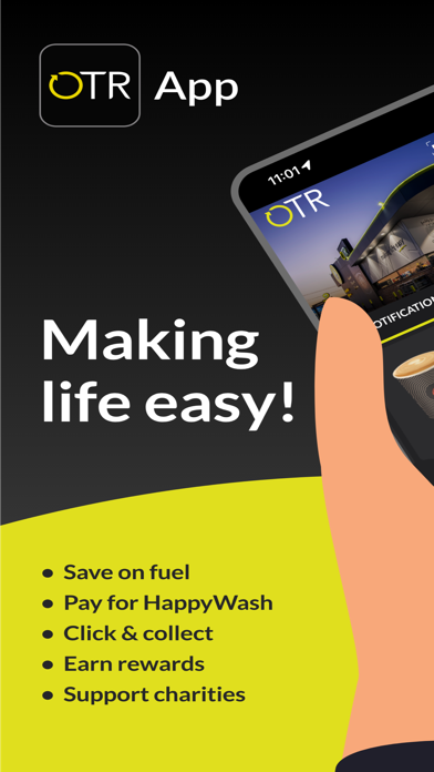 OTR App - Coffee & Fuel Deals Screenshot