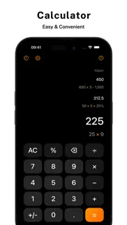 calcullo - calculator widget iphone screenshot 3