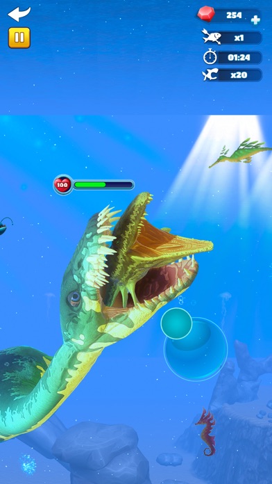 Fish merge and grow Screenshot