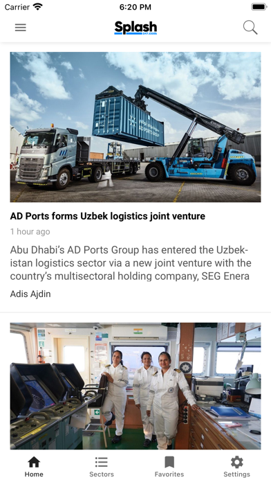 Splash: Maritime Offshore News Screenshot