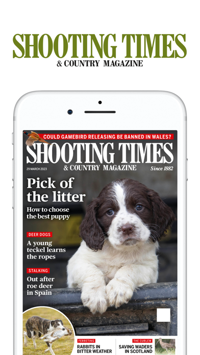 Shooting Times & Country Screenshot