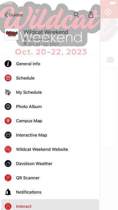 Davidson College Guides Screenshot