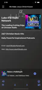 LUKE 418 RADIO NETWORK screenshot #4 for iPhone