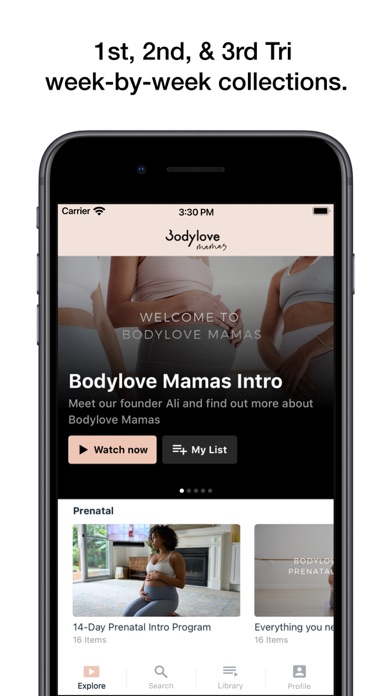 Bodylove Mamas Screenshot