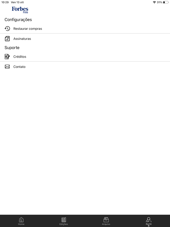 Forbes Brasil Prime iPad screenshot 5 - Business app