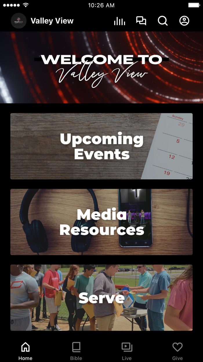 Valley View Baptist Mobile App