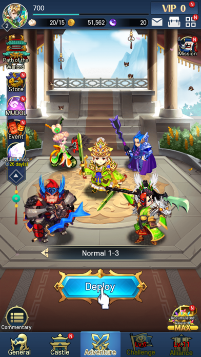 Hero Blaze: Three Kingdoms Screenshot