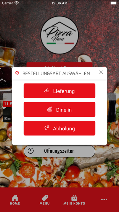 Pizza Haus Euskirchen Screenshot