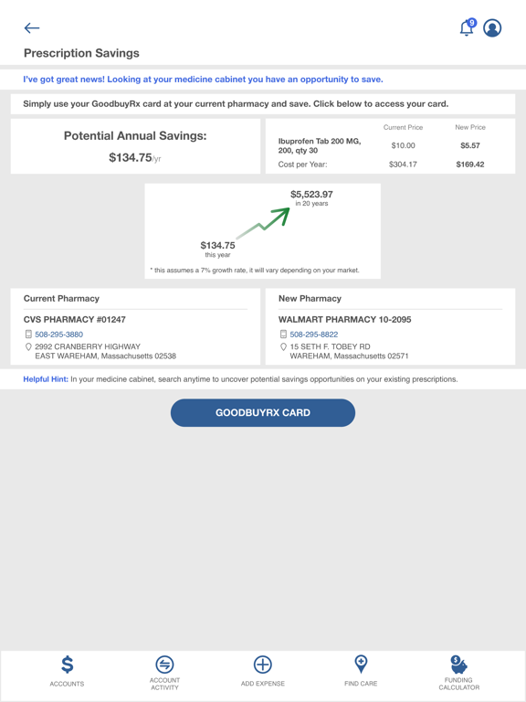 Group Administrators 125 iPad screenshot 2 - Finance app