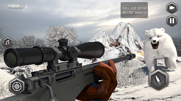 Sniper Hunting Animal 3D Games
