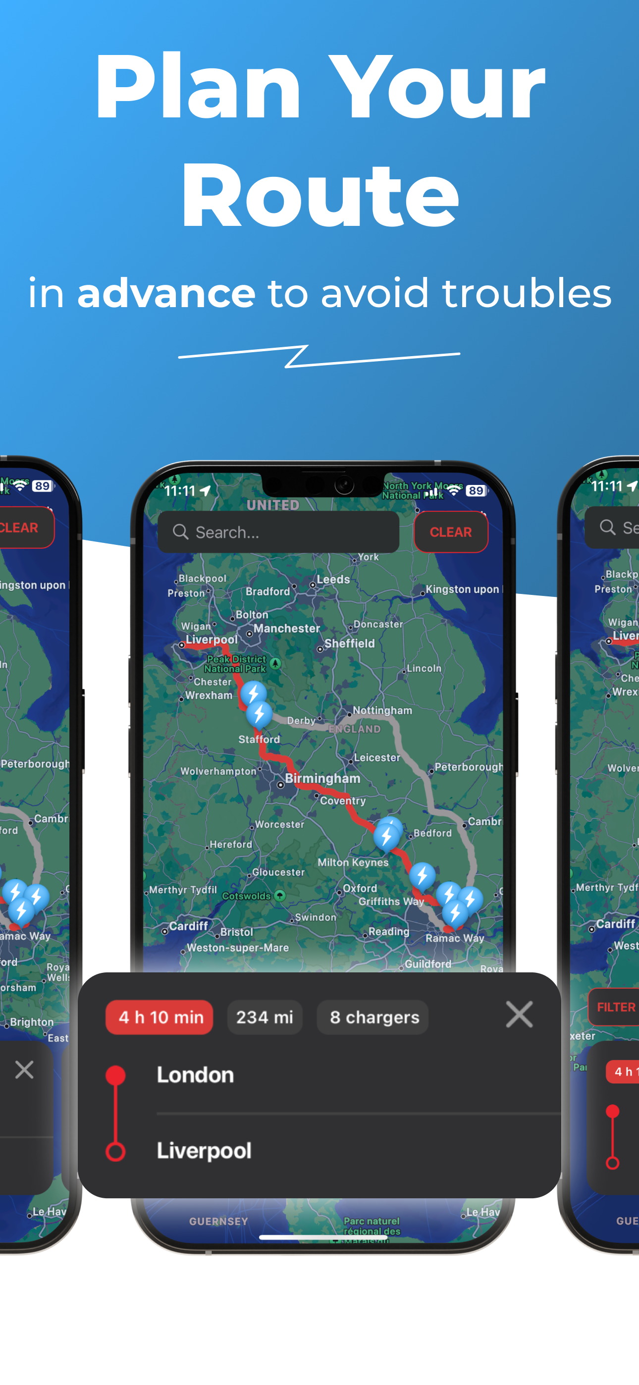 ChargeUP - fast charge points