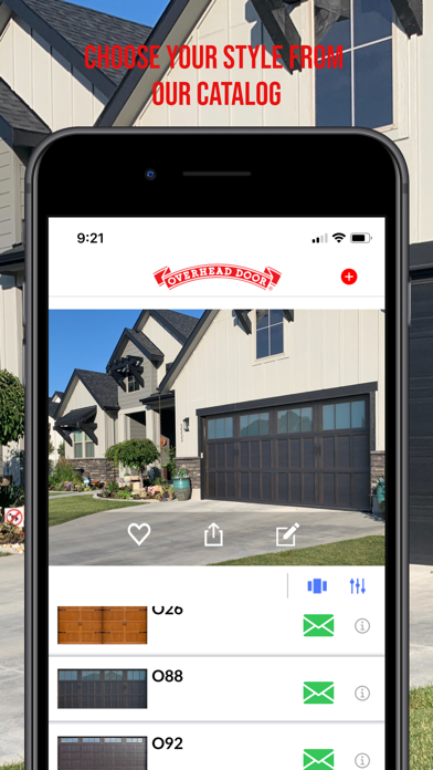 Overhead Door Brand Screenshot