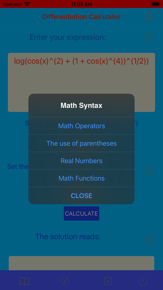 #3. DifferentiationCalculator (iOS) 由: Ilona Kosinska