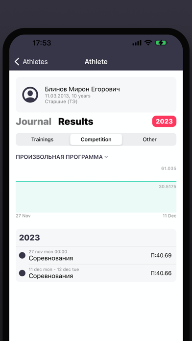 CoachNote - your organizer Screenshot