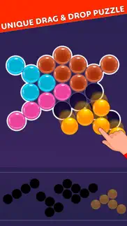 bubble tangram puzzle master iphone screenshot 1