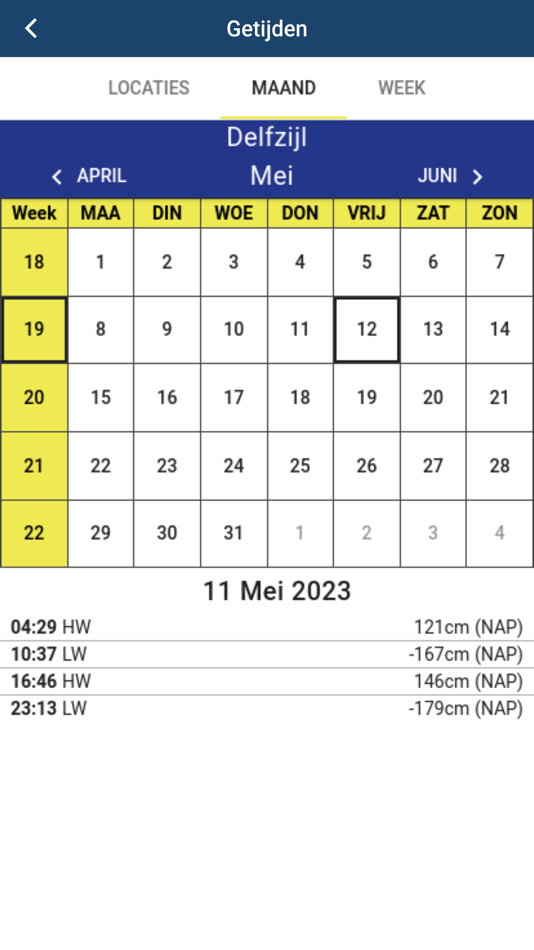 #3. Waterstanden (iOS) 由: Appelit B.V.