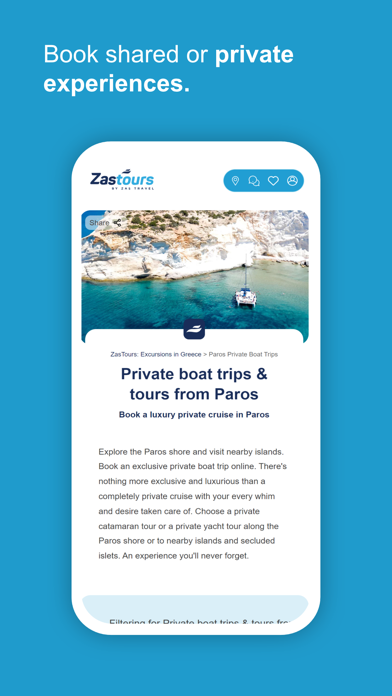 Zas Tours - Greek Excursions Screenshot